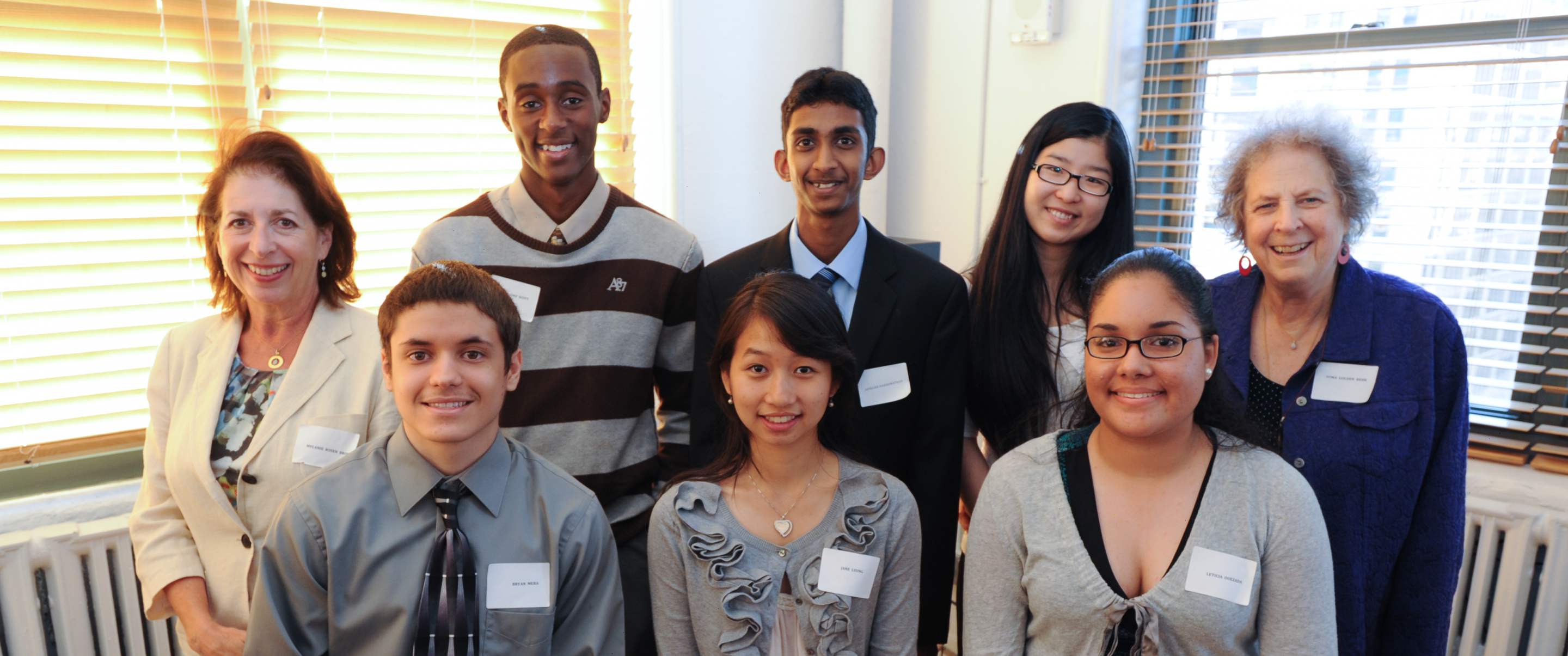 Banner Photo: 2011 Scholars